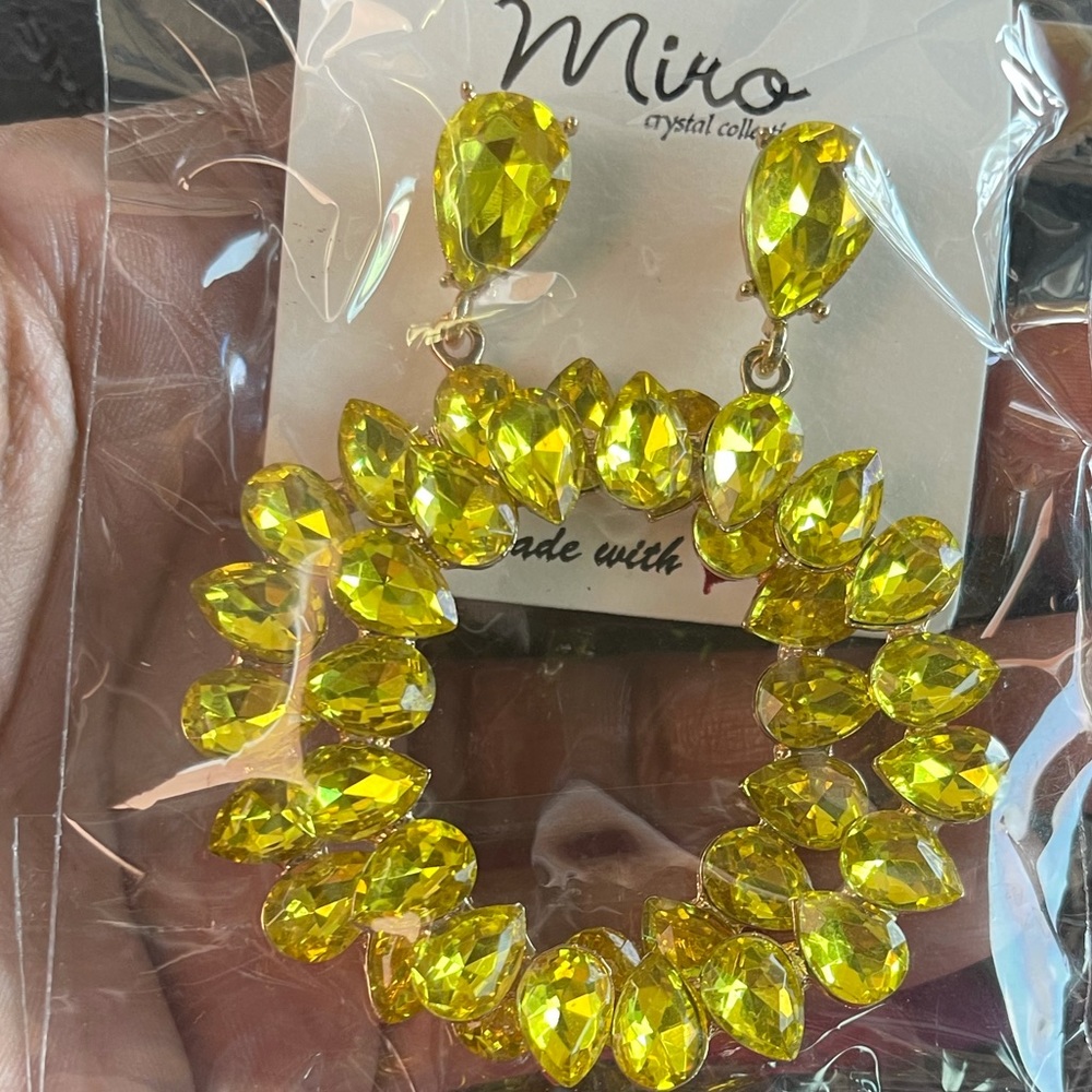 Teardrop Dangling Earrings
